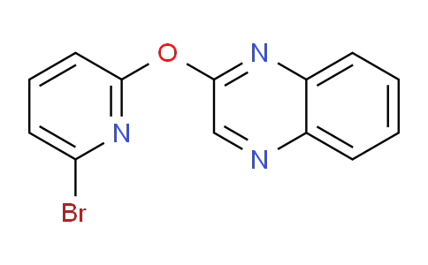 CAS No. 1065484-83-4, 2-((6-Bromopyridin-2-yl)oxy)quinoxaline