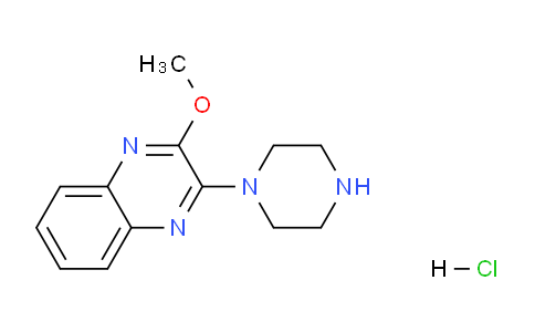 CAS No. 1185319-04-3, 2-Methoxy-3-(piperazin-1-yl)quinoxaline hydrochloride