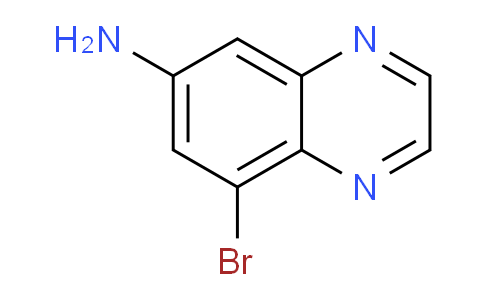 CAS No. 1378255-24-3, 8-Bromoquinoxalin-6-amine