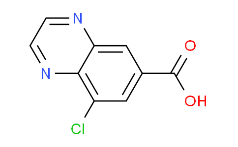 CAS No. 1448852-99-0, 8-Chloroquinoxaline-6-carboxylic acid
