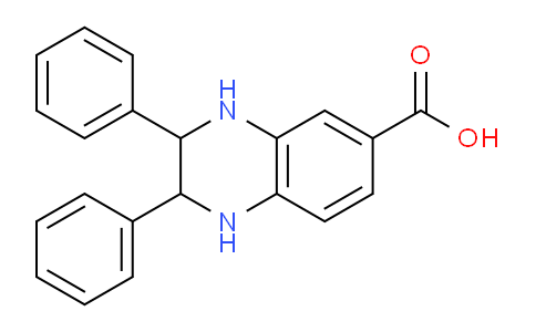 CAS No. 1706464-34-7, 2,3-Diphenyl-1,2,3,4-tetrahydroquinoxaline-6-carboxylic acid