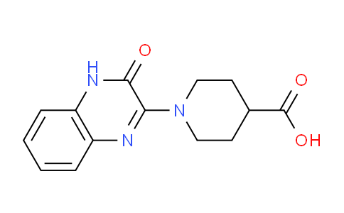 CAS No. 1713461-83-6, 1-(3-Oxo-3,4-dihydroquinoxalin-2-yl)piperidine-4-carboxylic acid