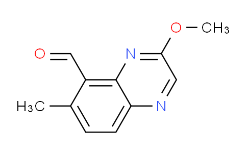 CAS No. 1359656-09-9, 3-Methoxy-6-methylquinoxaline-5-carbaldehyde