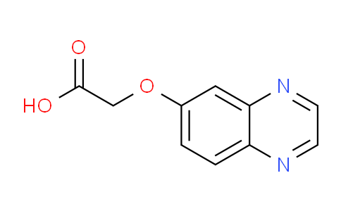 CAS No. 443292-90-8, 2-(Quinoxalin-6-yloxy)acetic acid
