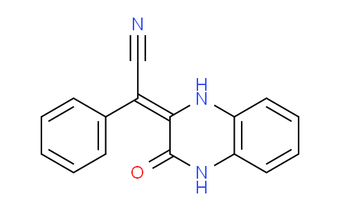 CAS No. 68350-66-3, 2-(3-Oxo-3,4-dihydroquinoxalin-2(1H)-ylidene)-2-phenylacetonitrile