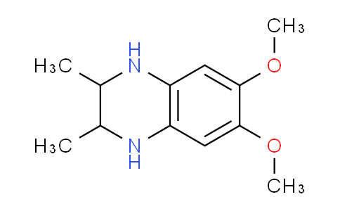 CAS No. 5761-68-2, 6,7-Dimethoxy-2,3-dimethyl-1,2,3,4-tetrahydroquinoxaline