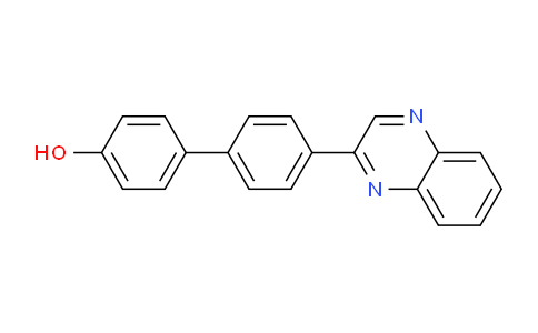 CAS No. 61538-78-1, 4'-(Quinoxalin-2-yl)-[1,1'-biphenyl]-4-ol