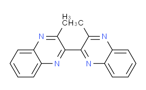 CAS No. 6639-89-0, 3,3'-Dimethyl-2,2'-biquinoxaline
