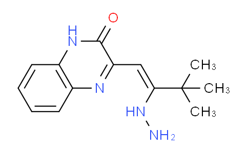 CAS No. 55954-19-3, 3-(2-Hydrazinyl-3,3-dimethylbut-1-en-1-yl)quinoxalin-2(1H)-one