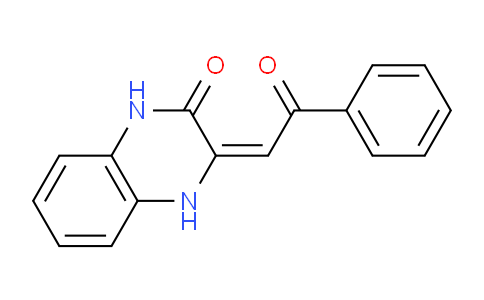CAS No. 39260-15-6, 3-(2-Oxo-2-phenylethylidene)-3,4-dihydroquinoxalin-2(1H)-one