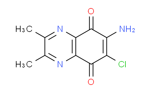 CAS No. 7697-91-8, 6-Amino-7-chloro-2,3-dimethylquinoxaline-5,8-dione