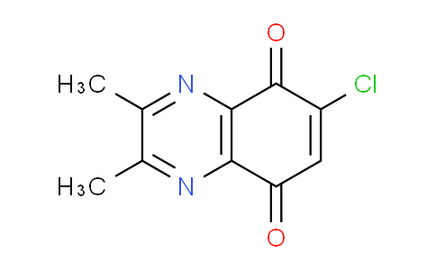 CAS No. 7697-85-0, 6-Chloro-2,3-dimethylquinoxaline-5,8-dione