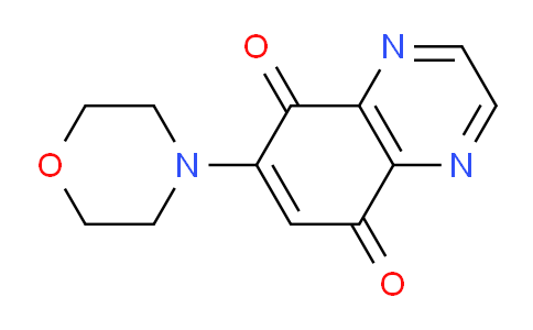 CAS No. 14334-10-2, 6-Morpholinoquinoxaline-5,8-dione