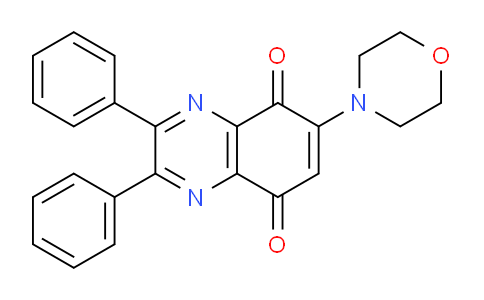 CAS No. 14334-11-3, 6-Morpholino-2,3-diphenylquinoxaline-5,8-dione