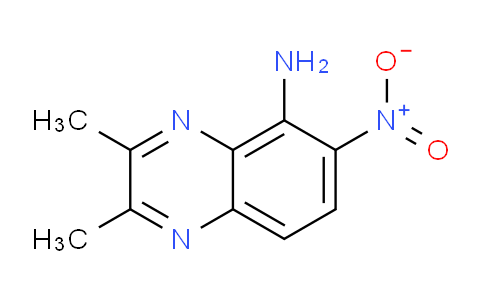 CAS No. 57436-92-7, 2,3-Dimethyl-6-nitroquinoxalin-5-amine
