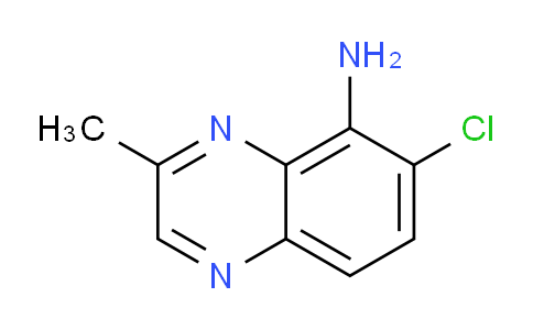 CAS No. 919994-76-6, 6-Chloro-3-methylquinoxalin-5-amine