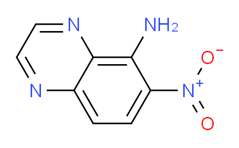 CAS No. 57436-91-6, 6-Nitroquinoxalin-5-amine
