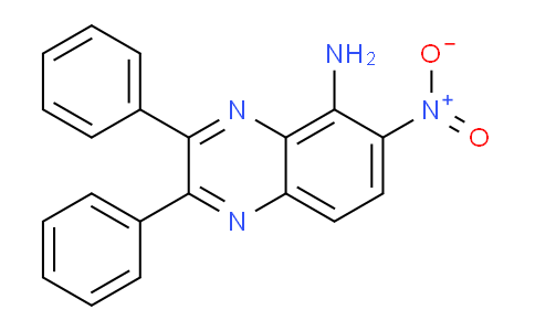 CAS No. 57436-93-8, 6-Nitro-2,3-diphenylquinoxalin-5-amine