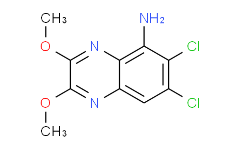 CAS No. 178619-89-1, 6,7-Dichloro-2,3-dimethoxyquinoxalin-5-amine