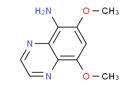 CAS No. 73855-41-1, 6,8-Dimethoxyquinoxalin-5-amine