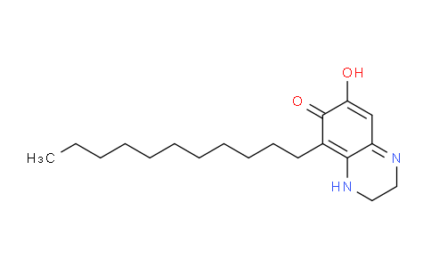 CAS No. 154324-53-5, 7-Hydroxy-5-undecyl-3,4-dihydroquinoxalin-6(2H)-one
