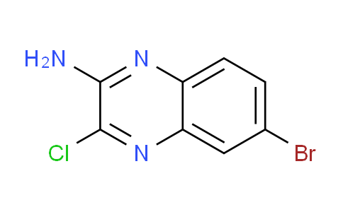 CAS No. 1083181-47-8, 6-Bromo-3-chloroquinoxalin-2-amine