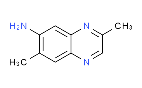 CAS No. 122457-29-8, 3,7-Dimethylquinoxalin-6-amine