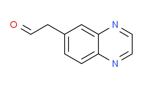 CAS No. 545424-00-8, 2-(Quinoxalin-6-yl)acetaldehyde