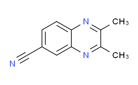 CAS No. 17635-28-8, 2,3-Dimethylquinoxaline-6-carbonitrile