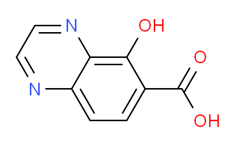 CAS No. 184712-12-7, 5-Hydroxyquinoxaline-6-carboxylic acid
