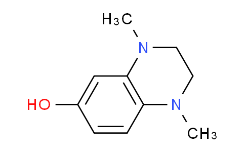 CAS No. 76154-43-3, 1,4-Dimethyl-1,2,3,4-tetrahydroquinoxalin-6-ol
