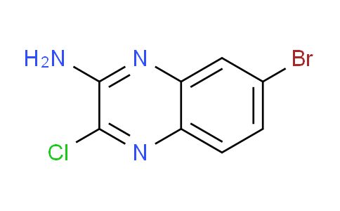 CAS No. 1240622-41-6, 7-Bromo-3-chloroquinoxalin-2-amine