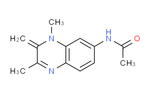 CAS No. 61149-71-1, N-(2,4-Dimethyl-3-methylene-3,4-dihydroquinoxalin-6-yl)acetamide