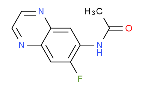 CAS No. 920034-11-3, N-(7-Fluoroquinoxalin-6-yl)acetamide