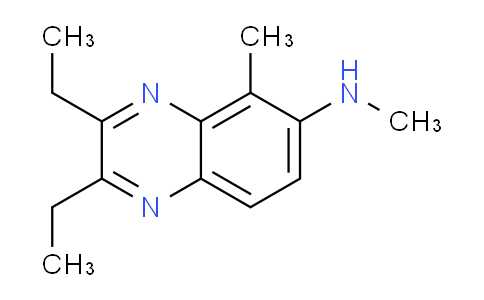 CAS No. 161697-01-4, 2,3-Diethyl-N,5-dimethylquinoxalin-6-amine