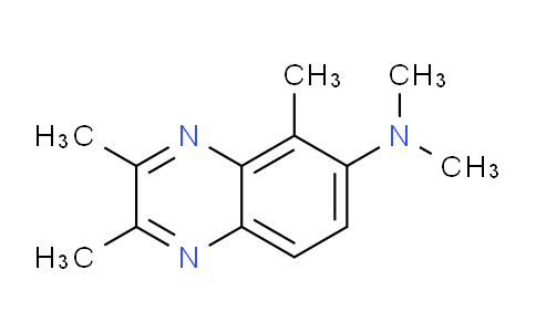 CAS No. 161697-04-7, N,N,2,3,5-Pentamethylquinoxalin-6-amine