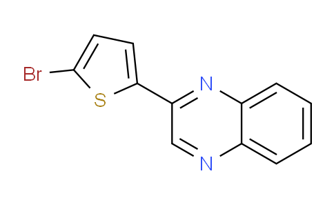 CAS No. 175135-75-8, 2-(5-Bromothiophen-2-yl)quinoxaline