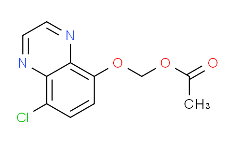 CAS No. 724746-82-1, ((8-Chloroquinoxalin-5-yl)oxy)methyl acetate