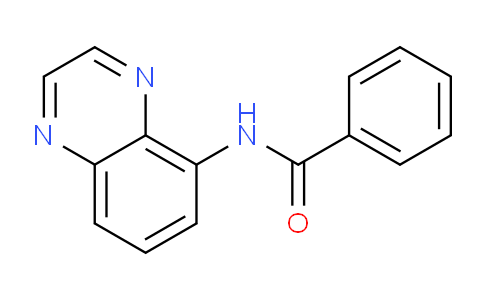 CAS No. 431907-89-0, N-(Quinoxalin-5-yl)benzamide