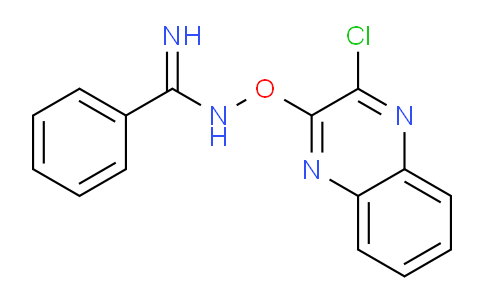 CAS No. 88660-74-6, N-((3-Chloroquinoxalin-2-yl)oxy)benzimidamide
