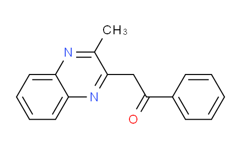 CAS No. 51425-12-8, 2-(3-Methylquinoxalin-2-yl)-1-phenylethanone