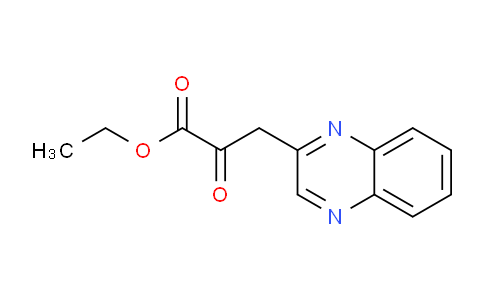 CAS No. 7248-83-1, Ethyl 2-oxo-3-(quinoxalin-2-yl)propanoate