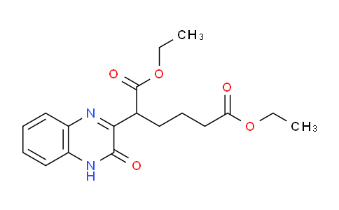 CAS No. 1501-72-0, Diethyl 2-(3-oxo-3,4-dihydroquinoxalin-2-yl)hexanedioate
