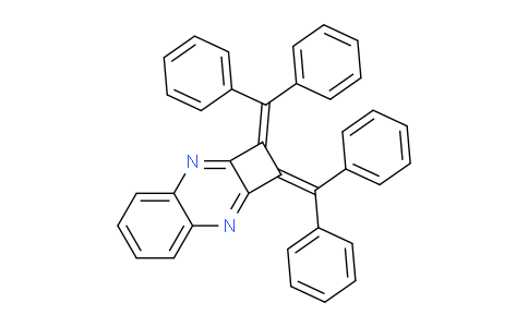 CAS No. 33176-25-9, 1,2-Bis(diphenylmethylene)-1,2-dihydrocyclobuta[b]quinoxaline