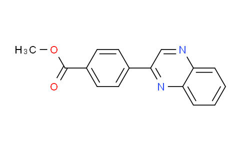 CAS No. 922525-24-4, Methyl 4-(quinoxalin-2-yl)benzoate