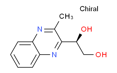 CAS No. 630109-00-1, (R)-1-(3-Methylquinoxalin-2-yl)ethane-1,2-diol