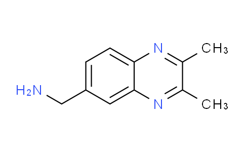 CAS No. 65833-71-8, (2,3-Dimethylquinoxalin-6-yl)methanamine