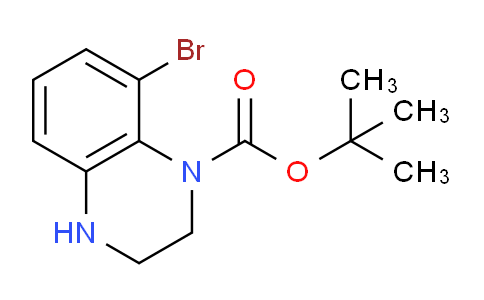 CAS No. 1780373-90-1, tert-Butyl 8-bromo-3,4-dihydroquinoxaline-1(2H)-carboxylate