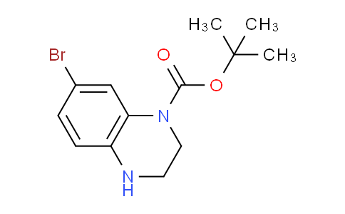 CAS No. 1781570-26-0, tert-Butyl 7-bromo-3,4-dihydroquinoxaline-1(2H)-carboxylate