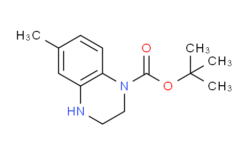 CAS No. 887590-77-4, tert-Butyl 6-methyl-3,4-dihydroquinoxaline-1(2H)-carboxylate